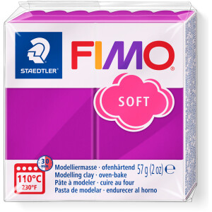 Modelliermasse Staedtler FIMO soft 8020 - purpur...