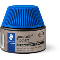 Flipchartmarker Nachfülltinte Staedtler Lumocolor 48856 - blau für Mod 356 permanent 30 ml