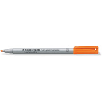 Folienschreiber Staedtler Lumocolor 312 - orange 1-2,5 mm non-permanent nachfüllbar