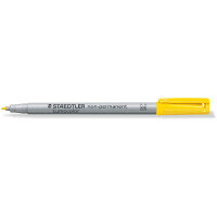 Folienschreiber Staedtler Lumocolor 315 - gelb 1 mm non-permanent nachfüllbar