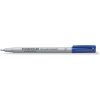 Folienschreiber Staedtler Lumocolor 316 - blau 0,6 mm non-permanent nachfüllbar