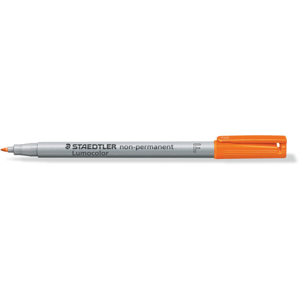 Folienschreiber Staedtler Lumocolor 316 - orange 0,6 mm non-permanent nachfüllbar