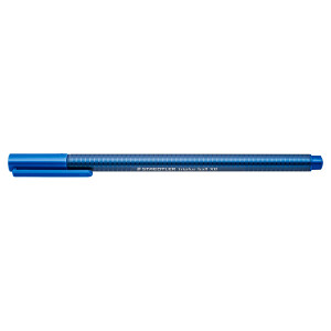 Kugelschreiber Staedtler triplus 437XB - perlblaues Gehäuse Mine XB blau
