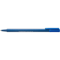 Kugelschreiber Staedtler triplus 437XB - perlblaues Gehäuse Mine XB blau