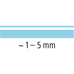 Textmarker Staedtler textsurfer classic 364C - himmelblau 1-5 mm Keilspitze permanent nicht nachfüllbar