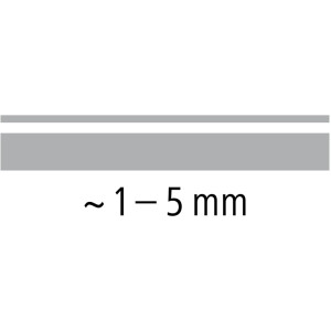 Textmarker Staedtler textsurfer classic 364C - hellgrau 1-5 mm Keilspitze permanent nicht nachfüllbar