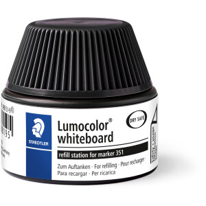 Whiteboardmarker Nachfülltinte Staedtler Lumocolor 48851 - schwarz für Mod 351/351B non-permanent 30 ml