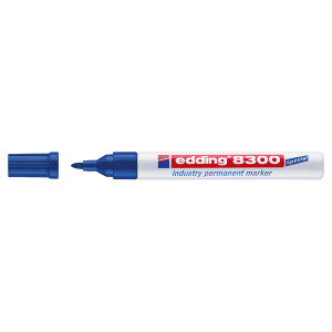 Industriemarker edding Industrie 8300 - blau 1,5-3 mm...