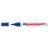 Industriemarker edding Industrie 8300 - blau 1,5-3 mm Rundspitze permanent nicht nachfüllbar