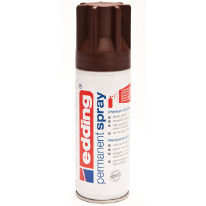 Permanentspray edding 5200 - 8017 schokoladenbraun 200 ml