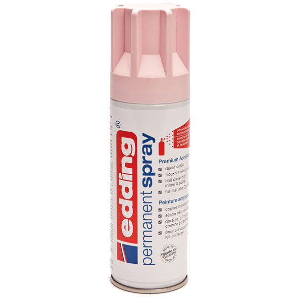 Permanentspray edding 5200 - pastellrosa 200 ml