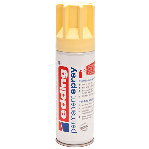 Permanentspray edding 5200 - pastellgelb 200 ml