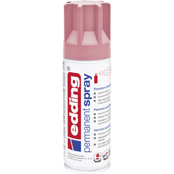 Permanentspray edding 5200 - edel mauve 200 ml