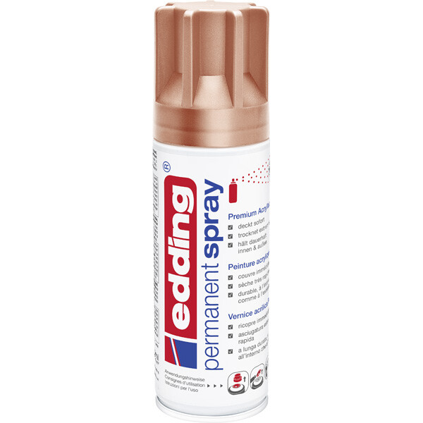 Permanentspray edding 5200 - kupfer 200 ml