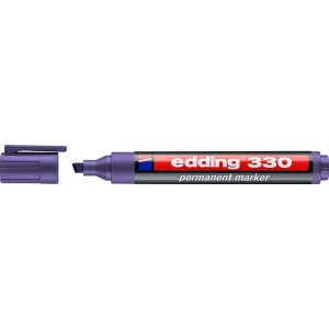 Permanentmarker edding Industrie 330 - violett 1-5 mm...