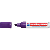 Permanentmarker edding 500 - violett 2-7 mm Keilspitze nachfüllbar