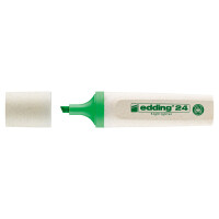 Textmarker edding EcoLine 24 - neongrün 2-5 mm Keilspitze permanent nachfüllbar