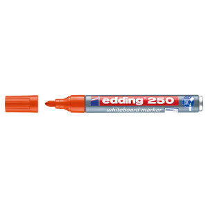 Whiteboardmarker edding 250 - orange 1,5-3 mm Rundspitze...