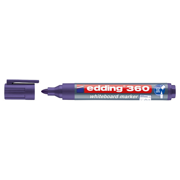 Whiteboardmarker edding 360 - violett 1,5-3 mm Rundspitze non-permanent nicht nachfüllbar