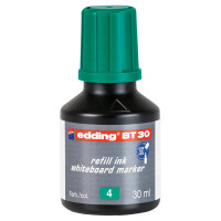 Whiteboardmarker Nachfülltinte edding BT30 - grün für Mod 250/361/365/28/29 non-permanent 30 ml