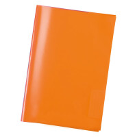 Heftumschlag Herma Standard PP 7494 - A4 210 x 297 mm orange ohne Beschriftungsetikett PP-Folie