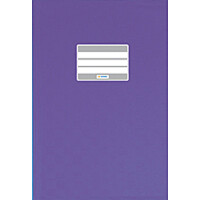 Heftumschlag Herma Standard Plus 7446 - A4 210 x 297 mm violett mit Beschriftungsetikett PP-Folie