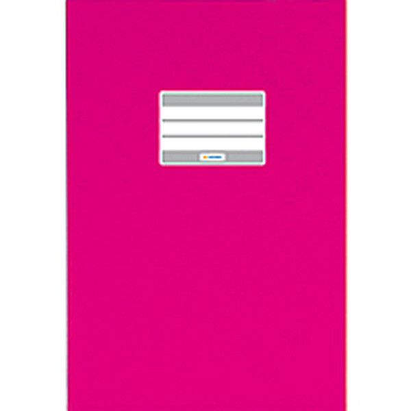 Heftumschlag Herma Standard Plus 7452 - A4 210 x 297 mm pink mit Beschriftungsetikett PP-Folie