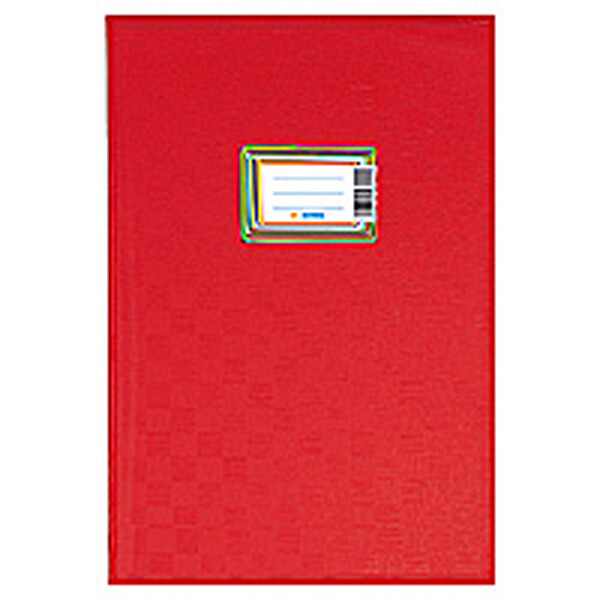 Heftumschlag Herma Standard Plus 7402 - A6 105 x 148 mm rot mit Beschriftungsetikett PP-Folie