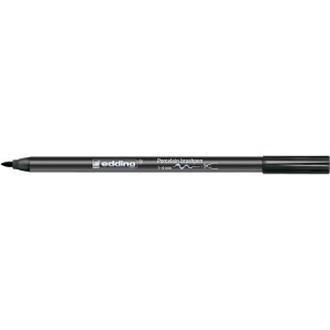 Porzellanpinselstift edding 4200 - schwarz 1-4 mm...