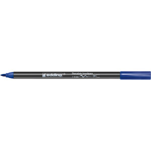 Porzellanpinselstift edding 4200 - blau 1-4 mm Pinselspitze