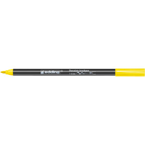 Porzellanpinselstift edding 4200 - gelb 1-4 mm Pinselspitze