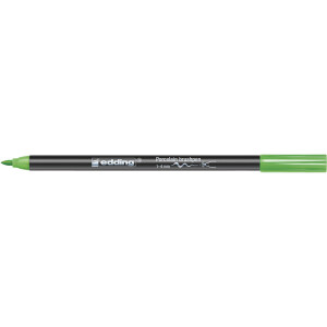 Porzellanpinselstift edding 4200 - hellgrün 1-4 mm Pinselspitze