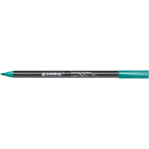 Porzellanpinselstift edding 4200 - türkis 1-4 mm Pinselspitze