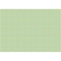 Karteikarte Brunnen 22502 - A5 148 x 210 mm grün kariert Pckg/100