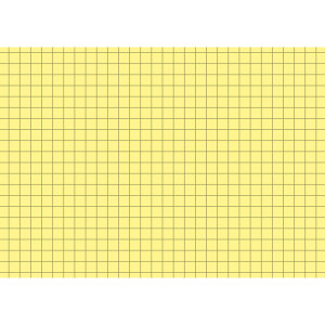 Karteikarte Brunnen 22602 - A6 105 x 148 mm gelb kariert Pckg/100