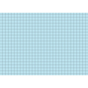 Karteikarte Brunnen 22602 - A6 105 x 148 mm blau kariert Pckg/100