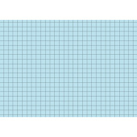 Karteikarte Brunnen 22602 - A6 105 x 148 mm blau kariert Pckg/100