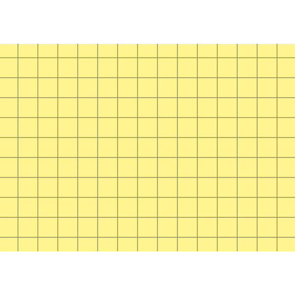 Karteikarte Brunnen 22802 - A8 52 x 74 mm gelb kariert Pckg/100