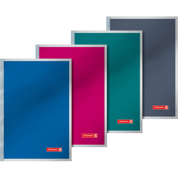 Kladde Brunnen Premium Softcover 43980 - A5 148 x 210 mm blanko 96 Blatt hochweißes Premiumpapier 90 g/m²