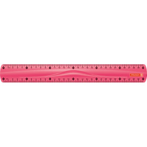 Lineal Brunnen Colour Code 49730 - 30 cm pink Kunststoff