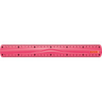 Lineal Brunnen Colour Code 49730 - 30 cm pink Kunststoff