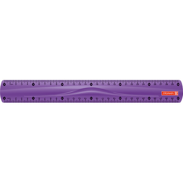 Lineal Brunnen Colour Code 49730 - 30 cm violett Kunststoff