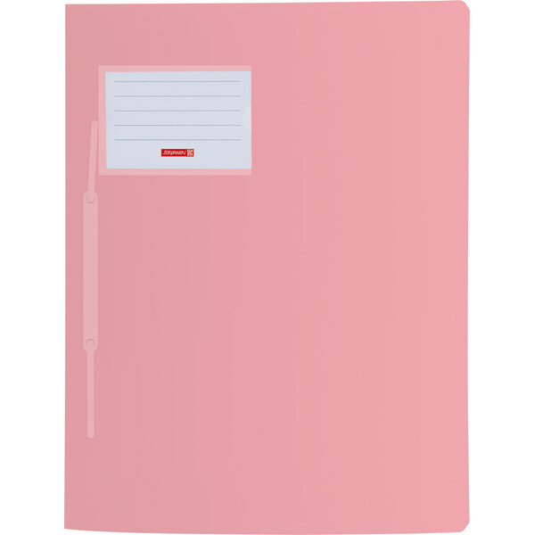 Schnellhefter Brunnen FACT!pp 20150 - A4 rosa pastell kaufmännische Heftung PP-Folie