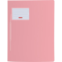 Schnellhefter Brunnen FACT!pp 20150 - A4 rosa pastell kaufmännische Heftung PP-Folie