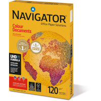 Kopierpapier Navigator Colour Documents 8245A12S - A4 210 x 297 mm weiß universelle Anwendung 169 CIE FSC 120 g/m² Pckg/250