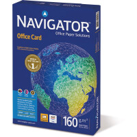 Kopierpapier Navigator Office Card 8248B16B - A3 297 x 420 mm weiß universelle Anwendung 169 CIE FSC 160 g/m² Pckg/250