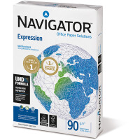 Kopierpapier Navigator Inkjet 8242A90S - A4 210 x 297 mm weiß universelle Anwendung 169 CIE FSC 90 g/m² Pckg/500
