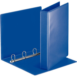 Präsentationsringbuch Esselte 49715 - A4 blau 4-D-Ring Mechanik Ø 30 mm für 300 Blatt PP