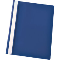 Sichthefter Esselte 28315 - A4 310 x 225 mm dunkelblau mit Beschriftungsfeld umweltschonende PP-Folie