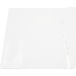 Schnellhefter Staufen 7947690 - A4 310 x 237 mm weiß kaufmännische Heftung mit Einsteckfenster PP-Folie